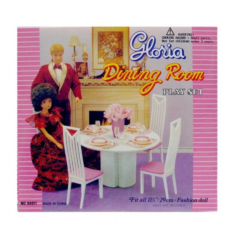 Кукольный набор мебели Gloria Dining Room