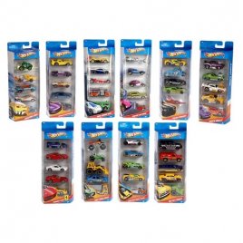 Уценка! Подарочный набор автомобилей Hot Wheels 5-Pack в ассортименте 1806